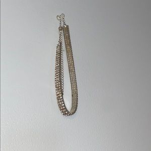 Rhinestone choker